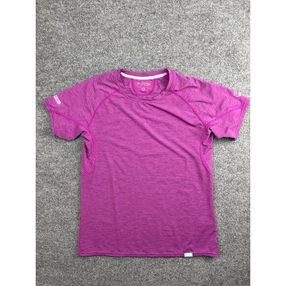 NRS Shirt Womens Medium Purple UPF 50+ Performance Athletic Outdoors Top - Picture 1 of 8
